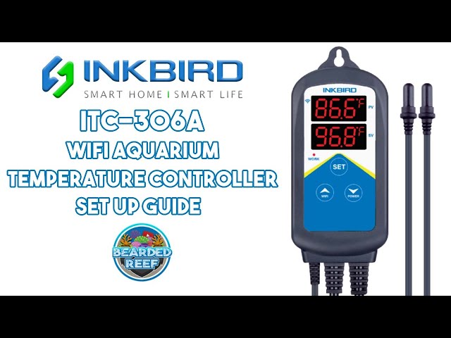 How to set up the Inkbird Wi-Fi Aquarium Temperature Controller