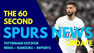 THE 60 SECOND SPURS NEWS UPDATE 