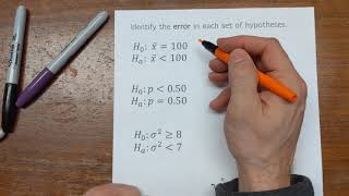 Significance Testing 01: Writing Hypotheses