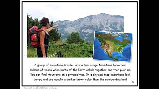 Maps Natural Landforms
