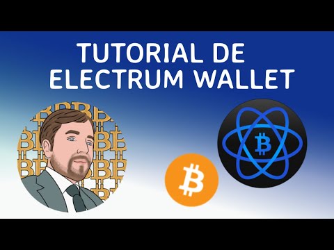 Video: ¿Cómo funciona la billetera electrum?