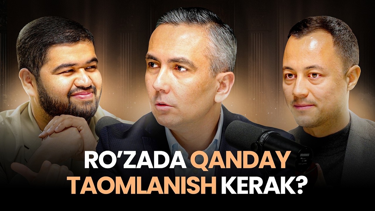 Ramazonda saharlik va iftorlik uchun to'g'ri taomlanish sirlari! Dilshod Tursunov, Feruz Yigitaliev