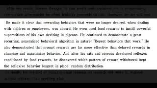 The first half_ 1 Reward and Punishment superresponse tendency
