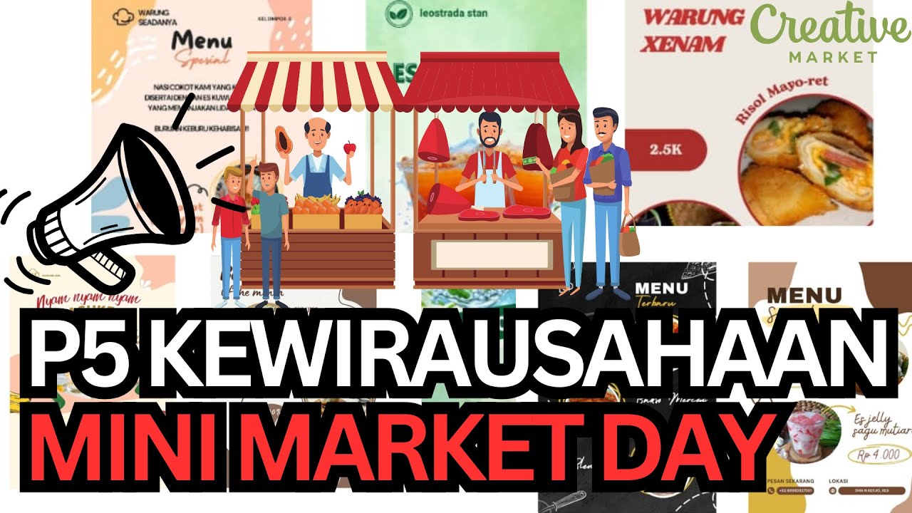 Mini Market Promo Mini Market Day P5 KEWIRAUSAHAAN - YouTube
