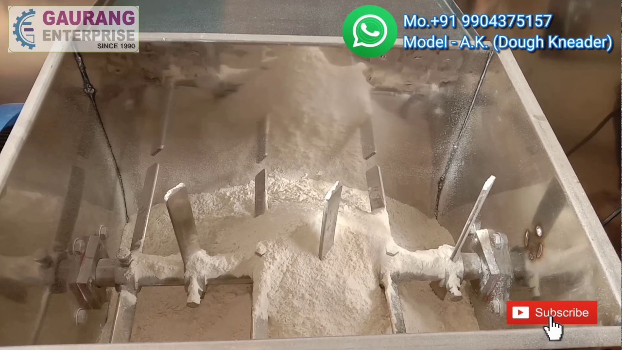 A.K. atta Making atta mixer commercial Dough Kneading Machine