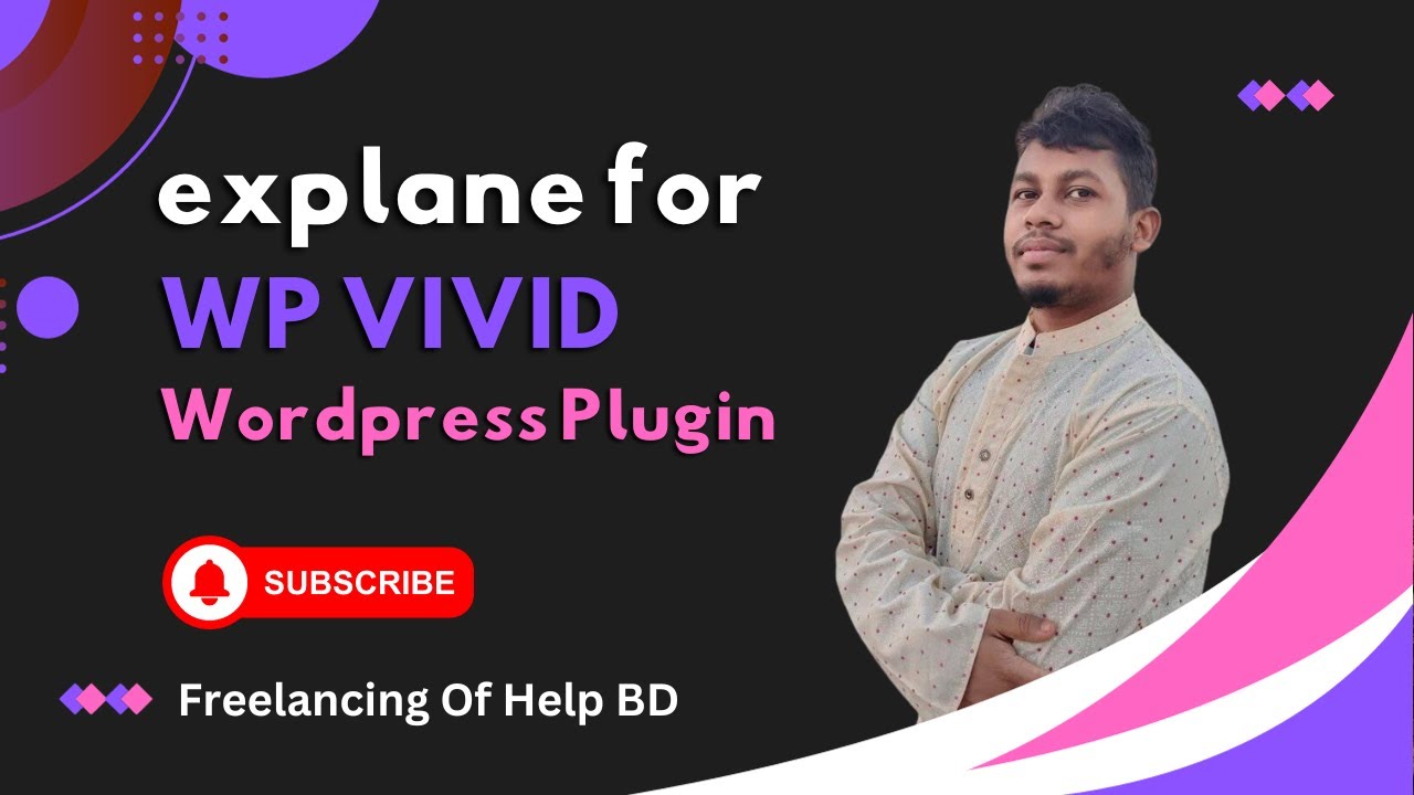 how to explain wp vivid in WordPress plugin - YouTube