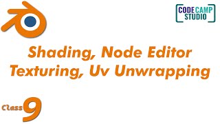 Shading, Texturing and UV mapping in Blender. Guide for Beginners | Codecamp Studio