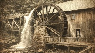 Before Electricity: How Water-Powered Sawmills Turned Timber with Wooden Gears