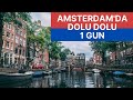 Sonunda! Turist Olmadan Amsterdam'da Dolu Dolu 1 Gun Geçirmek | Hollanda'da Yaşamak | Hollanda Vlog