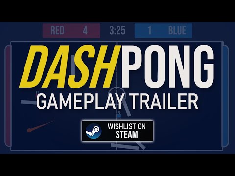 DASHPONG | GAMEPLAY trailer (October 2021)