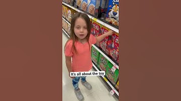Thumbnail of Why kids want cereal #shorts