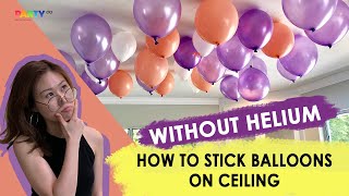 HOW TO | Make Balloon Float Without Helium?