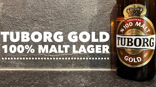 Tuborg Gold Lager Review | Tuborg 100% All Malt Lager Review