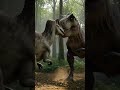 T-Rex Confrontations #dinosaur #jurassicworld #videoshort