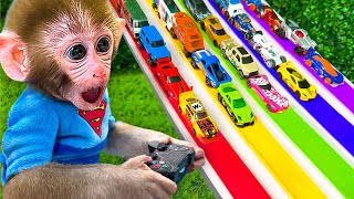 Wheels Go Round, Johny Johny Yes Papa | More Nursery Rhymes | Bon Bon Monkey Kids Songs & Baby Songs