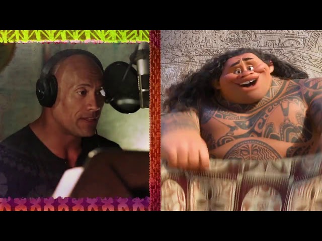You're Welcome - Behind the Scenes - Dwayne Johnson (The Rock)