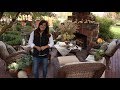 Decorating our Outdoor Fireplace for Fall! 🍂🍁// Garden Answer