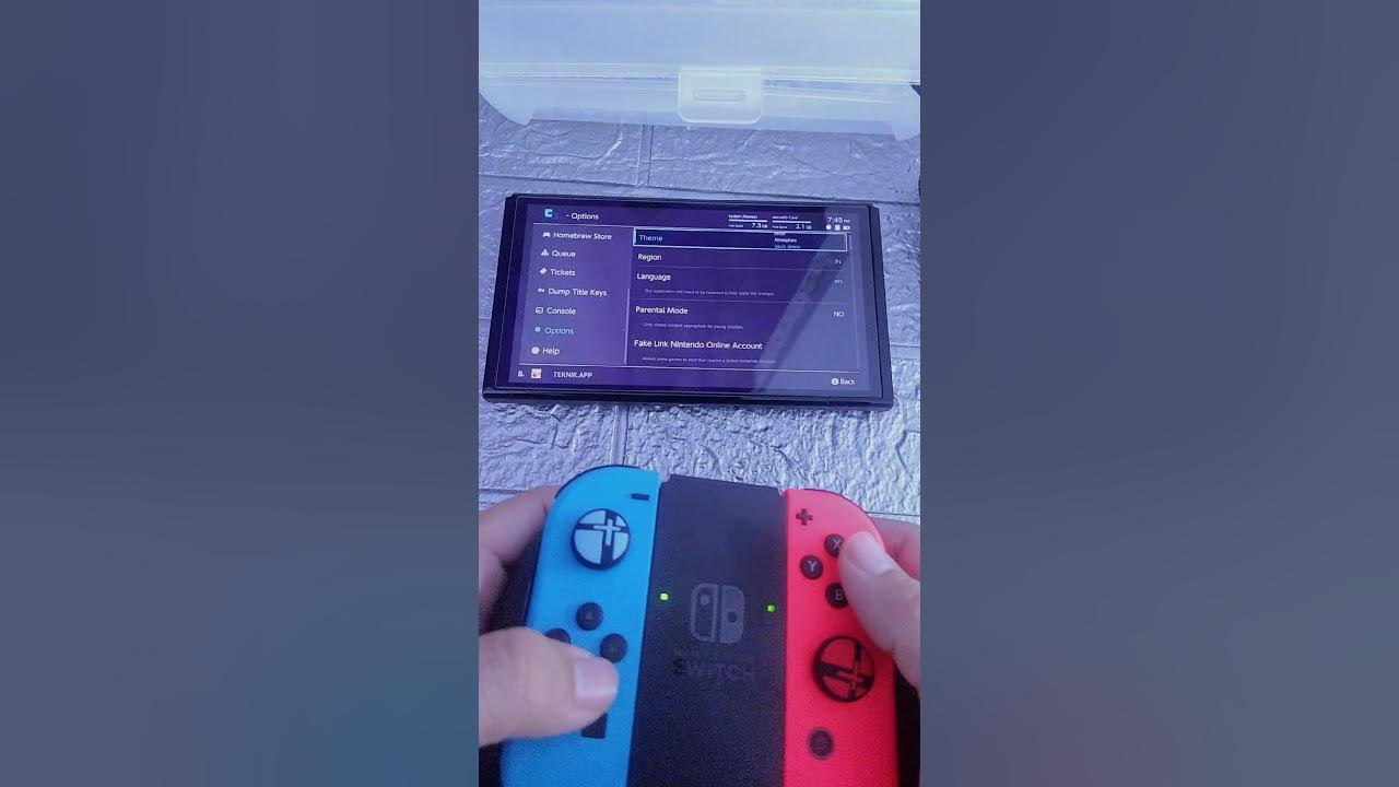 Cara rubah tema tinfoil nintendo switch - change tinfoil theme - YouTube