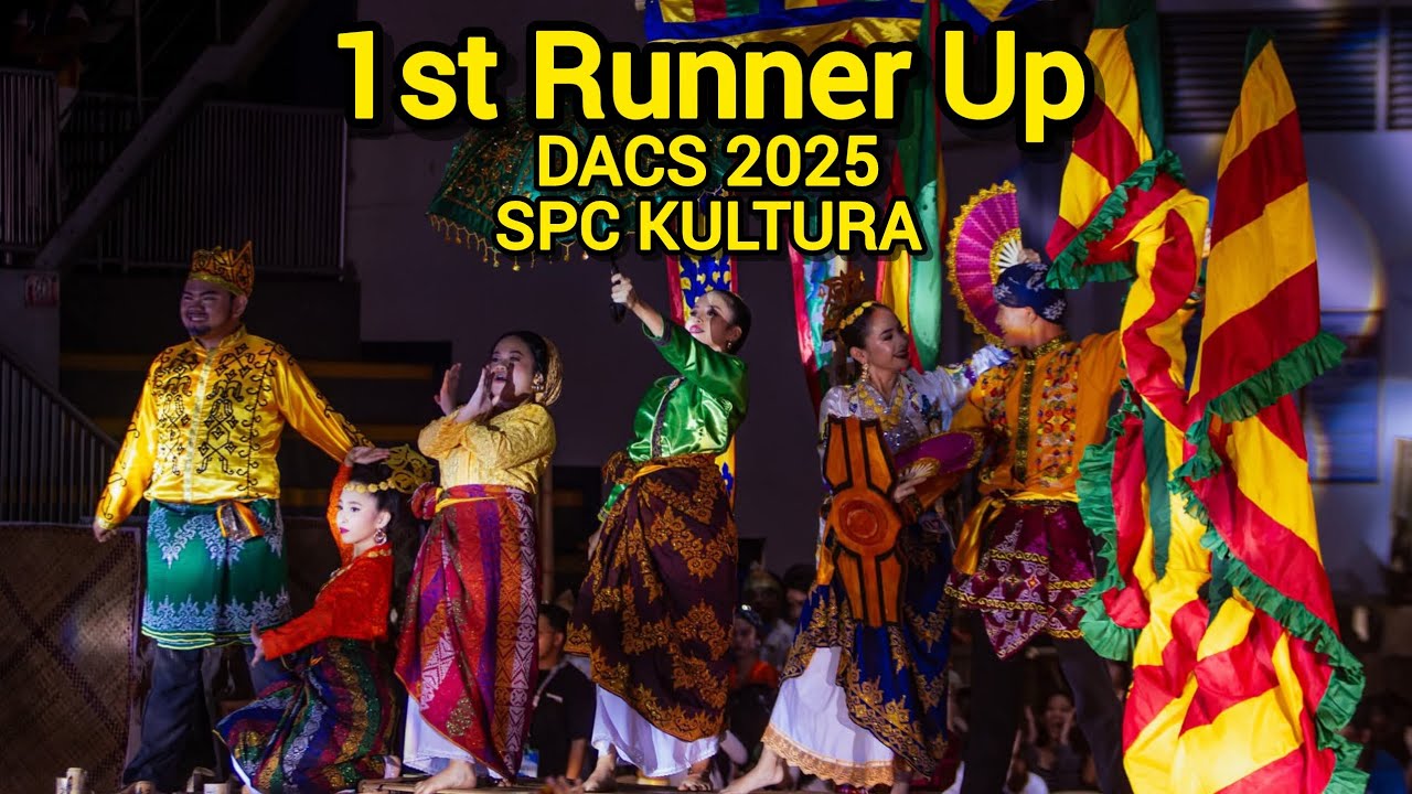 1st Runner Up l Mindanaoan Dance Festival DACS 2025 l SPC KULTURA