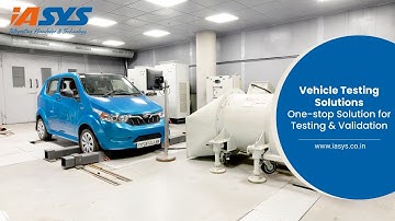Vehicle Testing & Validation Solutions  On Chassis Dynamometer | iASYS