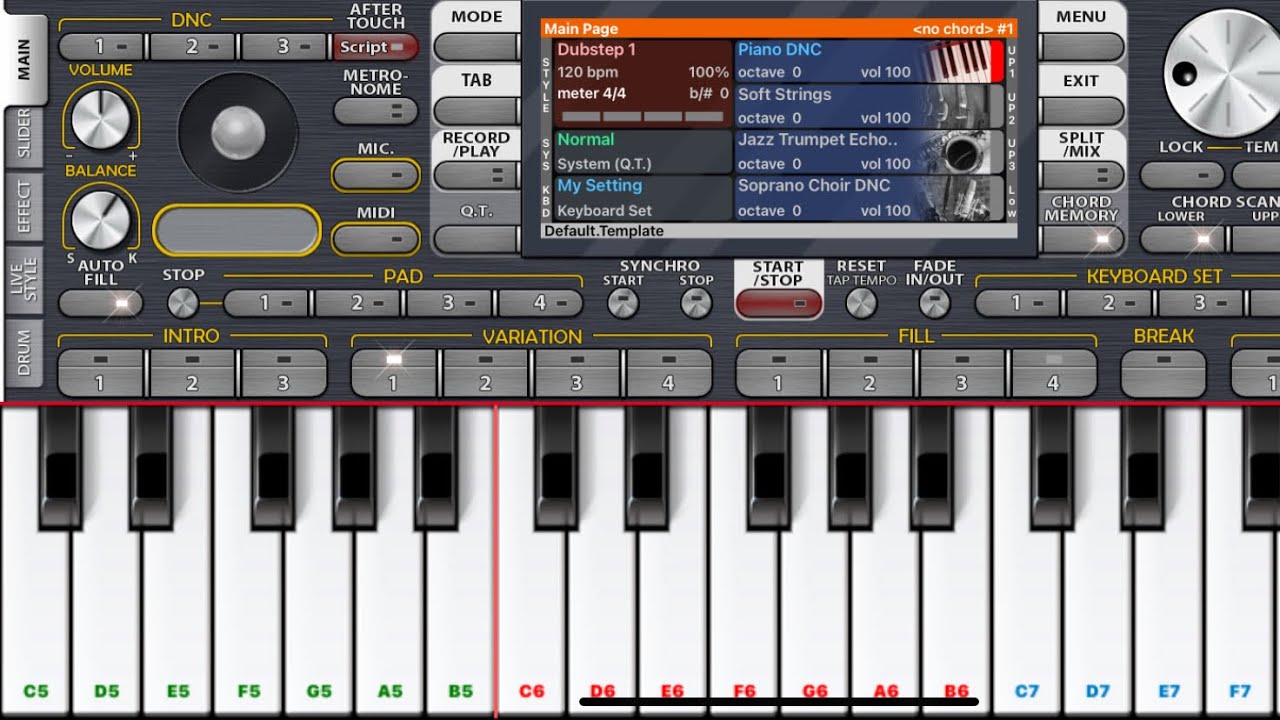 Style khmer LamLeo Korg Pa700