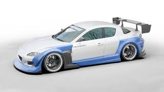 Match Highlights Fenderist URBAN-R full track set / widebody kit MAZDA RX-8 2003-2008