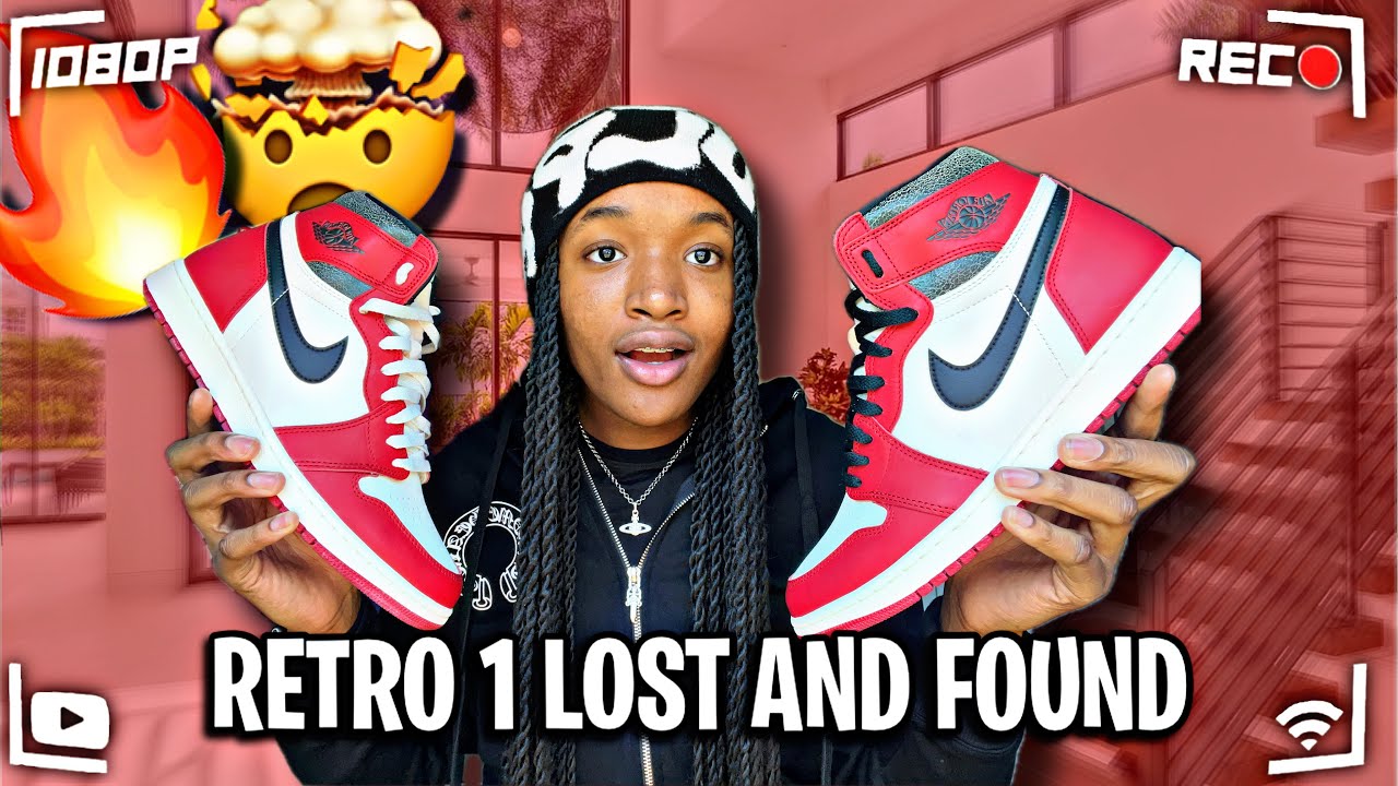 AIR JORDAN 1 LOST AND FOUND (Chicago Reimagined) ON FEET REVIEW ...