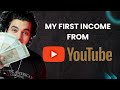 My First YouTube Income