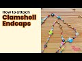 How to Attach a Clamshell End Cap Bead Tips to Beaded Necklaces &amp; Jewelry