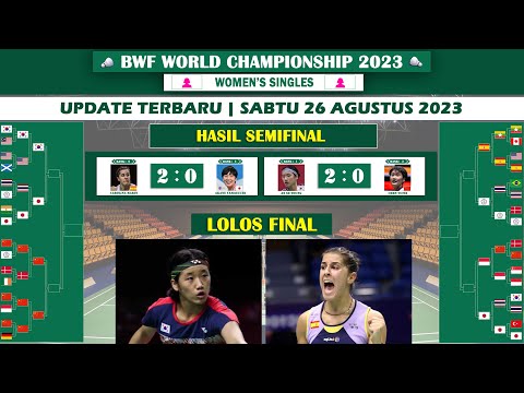 Hasil Semifinal Single Putri BWF World Championship 2023