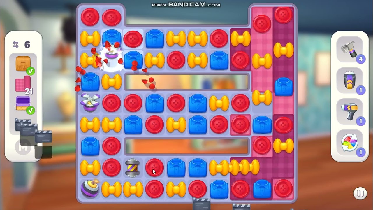 Makeover Match - Swap & Style level 176 no power-ups