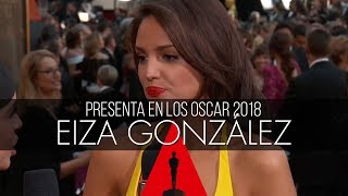 La emoción de EIZA GONZÁLEZ, la mexicana que ha cumplido un gran sueño al presentar un Oscar