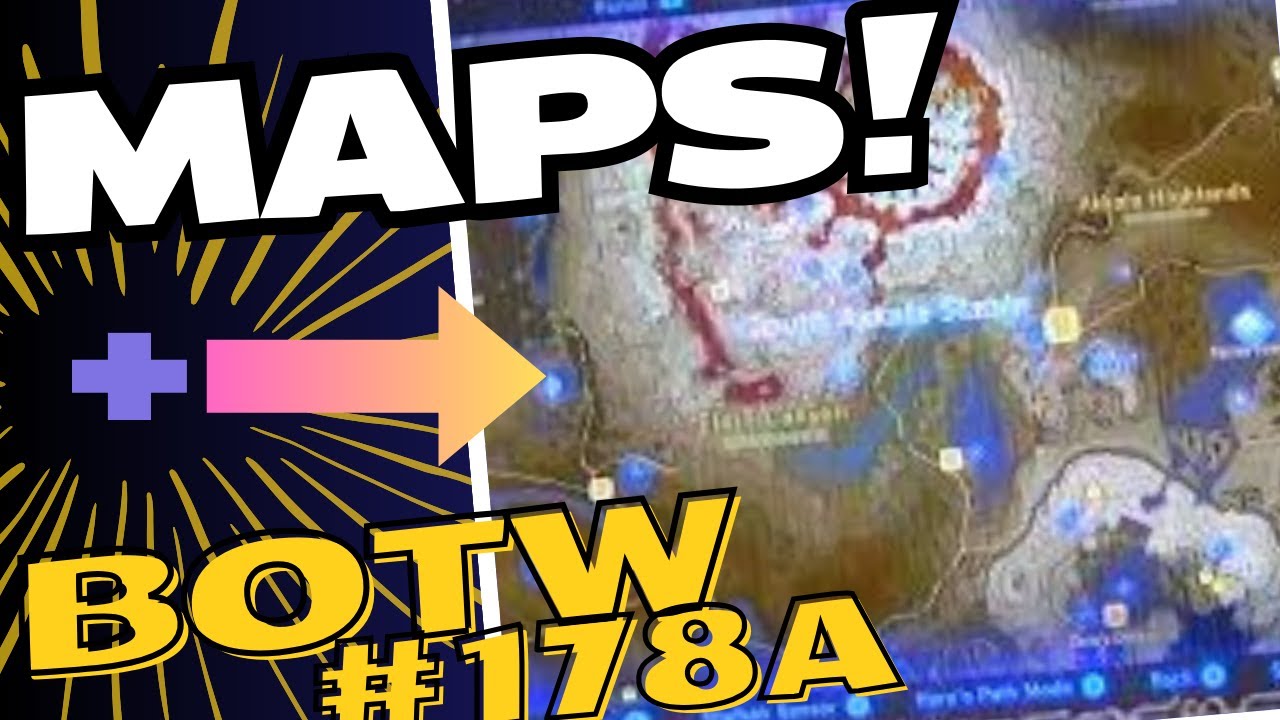 BotW178a Map Of Getting Tarrey Town - Completing From The Ground Up ...