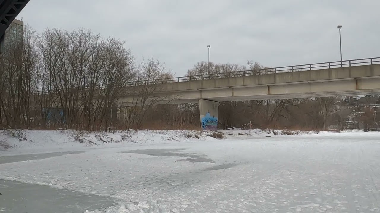 Frozen Humber Near Old Mill 3