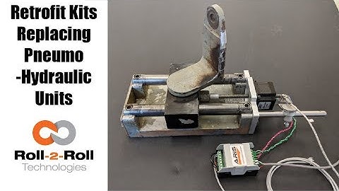 Web Guide Solutions: Replacement for Pneumo-hydraulic units