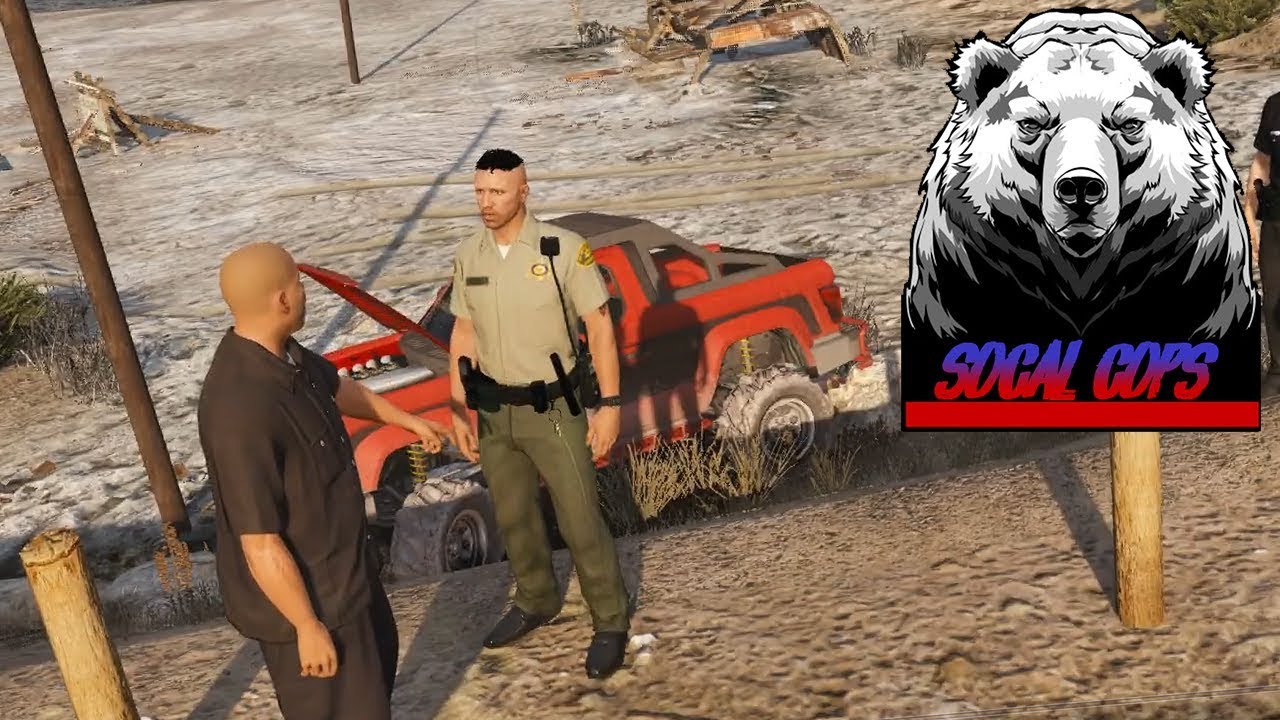 SoCal Cops RP - Ep 44 - Off Roading & Hit and Run! vlogs in spanish
