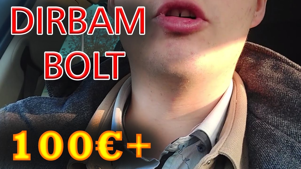 BOLT veikla - uždirbta 100eur, Policija ir palikta tašė