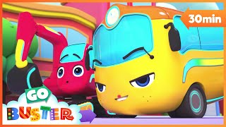 wobbly tooth adventure 30 min go buster bus cartoons kids