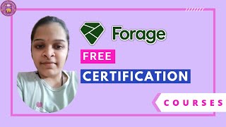 Free Certification courses by Forage | Ecell Sol