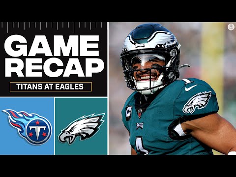 Eagles dominate titans, improve to 11-1 [full game recap] | cbs sports hq