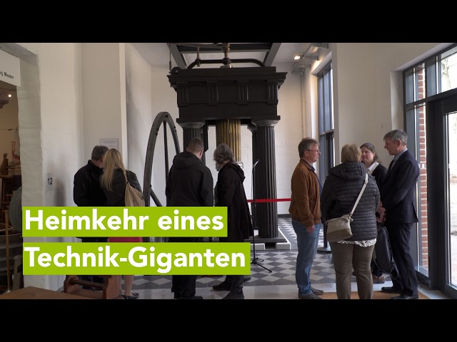 Nach 100 Jahren: Die Alban’sche Dampfmaschine zurück in Plau am See