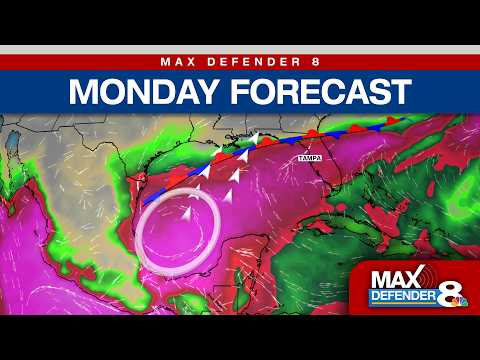 Monday Tampa Forecast | Max Defender 8 Weather