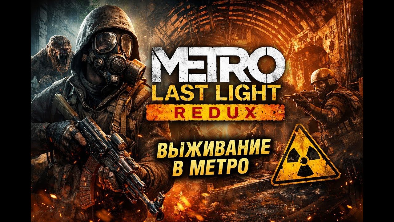 Metro Last Light Redux Прохождение no comments #12: Поезд в будущее; Ребенок (Переправа); Мост