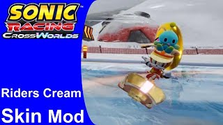 Sonic Racing: CrossWorlds - Riders Cream Skin Mod