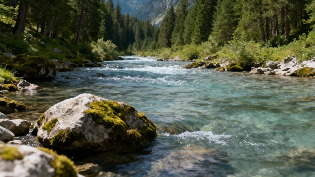 River Sounds for Meditation: Calming Nature Background for Deep Focus and Mindfulness