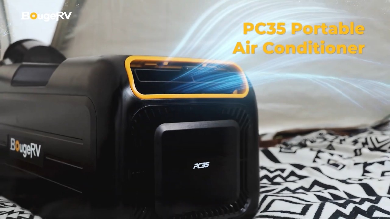 BougeRV New PC35 3500BTU Portable Tent Air Conditioner