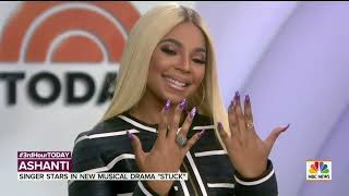 Ashanti sexy leg