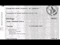 2024 Biology Paper 1 - Question 1 to 6. Biology Exam Revisions