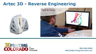 Artec 3D Scanners for Reverse engineering