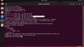 Configuring a Static IP Address from the command line on Ubuntu Linux using Netplan